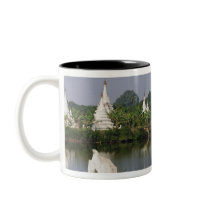 Asia, Myanmar (Burma), Mandalay. A buddhist Mugs