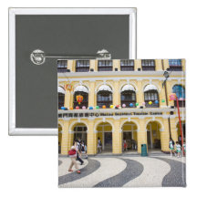 Asia, North-East Asia, China, Macau, Macao, Pinback Button