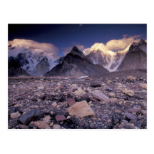 Asia, Pakistan, Karakoram Range, Broad and Post Card