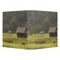 Asia, Thailand, Mae Hong Son, Rice huts in the Binder