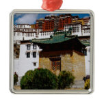 Asia, Tibet, Lhasa, Potala Palace aka Red Christmas Tree Ornament