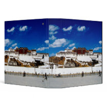 Asia, Tibet, Lhasa, Potala Palace. UNECSO Vinyl Binder