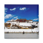 Asia, Tibet, Lhasa, Potala Palace. UNECSO Fridge Magnet