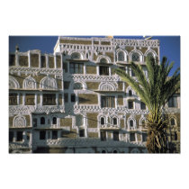 Asia, Yemen, Sana'a. Yemeni house.