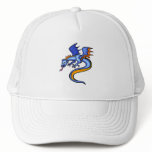 Asian Angry Dragon Trucker Hat