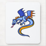 Asian Angry Dragon Mousepads