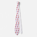 Asian Angry Primary Color Dragon ties