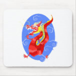 Asian Angry Red Dragon Use Pads
