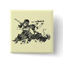 ASIAN ART GODS FIGHTING SWORDS buttons by saythany ASIAN ART GODS FIGHTING SWORDS buttons