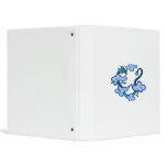 Asian Blue Dragon Clouds binders