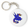 Asian Blue Dragon Key Chains