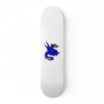Asian Blue Dragon Skateboard Decks