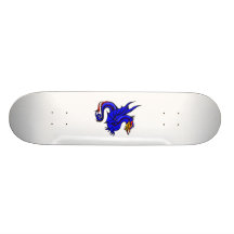 Asian Blue Dragon Skateboard Decks