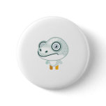 Asian Blue Web Flying Frog - My Conservation Park Pinback Button