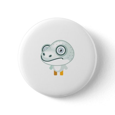 Asian Blue Web Flying Frog - My Conservation Park Pinback Button by MyConservationPark