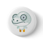 Asian Blue Web Flying Frog - My Conservation Park Pinback Button