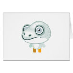 Asian Blue Web Flying Frog - My Conservation Park Greeting Card