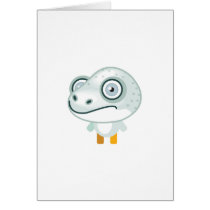 Asian Blue Web Flying Frog - My Conservation Park Greeting Cards