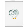 Asian Blue Web Flying Frog - My Conservation Park Greeting Cards