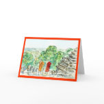 Asian Buddhist Monk Greeting Card or Note Cards