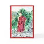 Asian Buddhist Monk Greeting Card or Note Cards