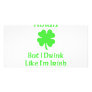 Asian But I Drink Like I'm Irish Photo Greeting Card