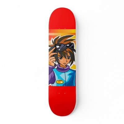 Asian Cartoon-Art Skateboard by ImGEEE