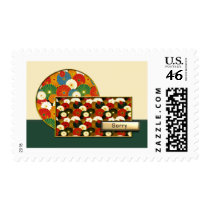 Asian Chrysanthemums Sorry Postage Stamp