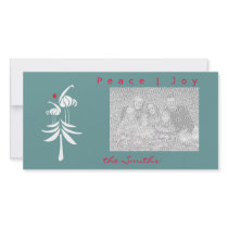 Asian cranes in tree holiday Photo Card photo cards by eyecontact Asian cranes in tree holiday Photo Card photo cards
