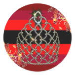 Asian Diva Pride II Round Sticker