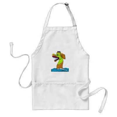 Asian Dragon Aprons by dragons_lair