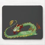 Asian Dragon Cartoon Mouse Pad