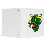 Asian Dragon Face binders