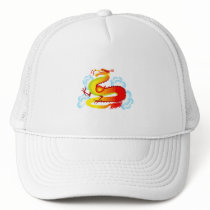 Asian Dragon in Clouds Hats