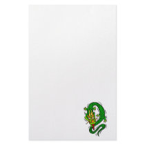 Asian Dragon Stationery Design