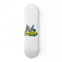 Asian Dragon & Vines Skate Board Decks