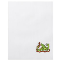 Asian Dragon With Frame Full Color Flyer