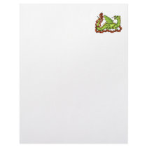 Asian Dragon With Frame Custom Letterhead