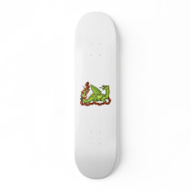 Asian Dragon With Frame Skate Board Deck