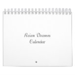Asian Dramas Calendar