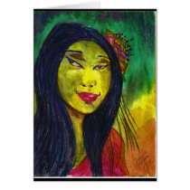 Asian Eyes cards by Chocolate_honeybee Asian Eyes cards