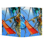 Asian Flags Against the Sky Painting binders