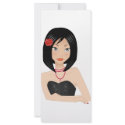 Asian Girl rack cards by Melisende Asian Girl rack cards