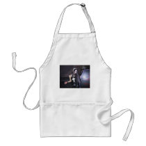 Asian Goth Girl aprons