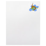 Asian Green Orange Serpant Dragon Letterhead Template