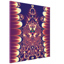 Asian Influence Fractal Canvas Prints