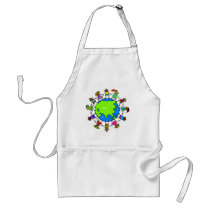 Asian Kids aprons by prawny Asian Kids aprons