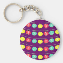 Asian Lanterns Key Chains