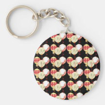 Asian Lanterns Keychain