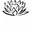 ASIAN LOTUS T SHIRT by alittleblack ASIAN LOTUS T SHIRT